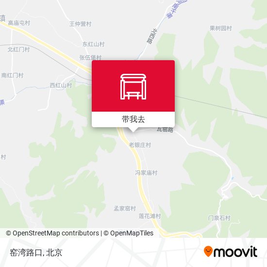 窑湾路口地图