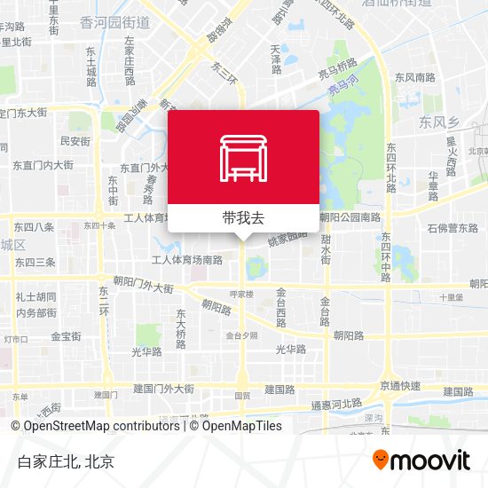 白家庄北地图