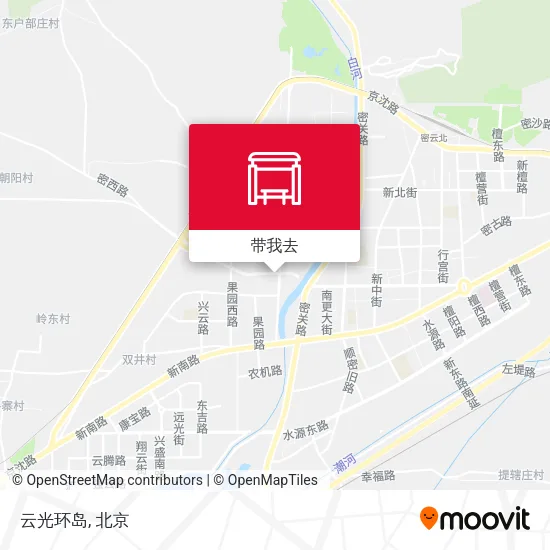 云光环岛地图