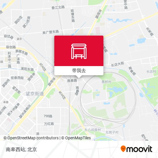 南皋西站地图