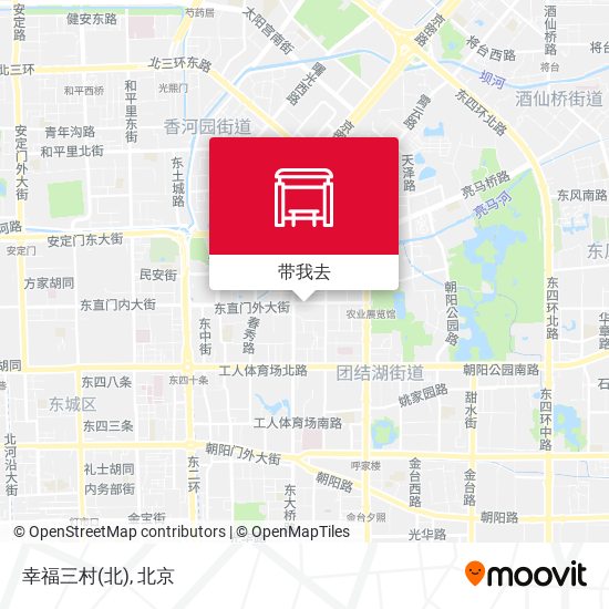 幸福三村(北)地图