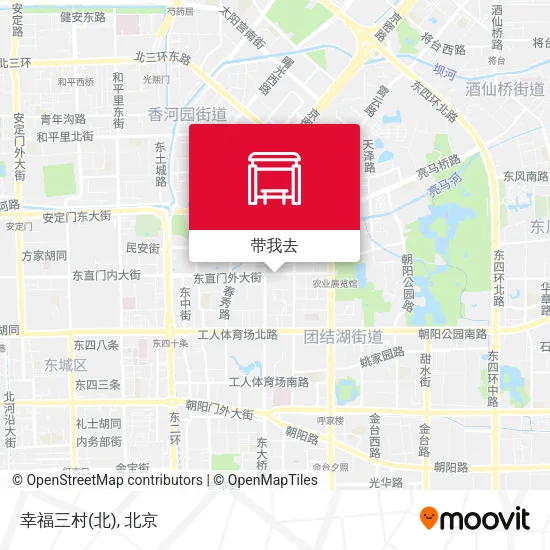 幸福三村(北)地图