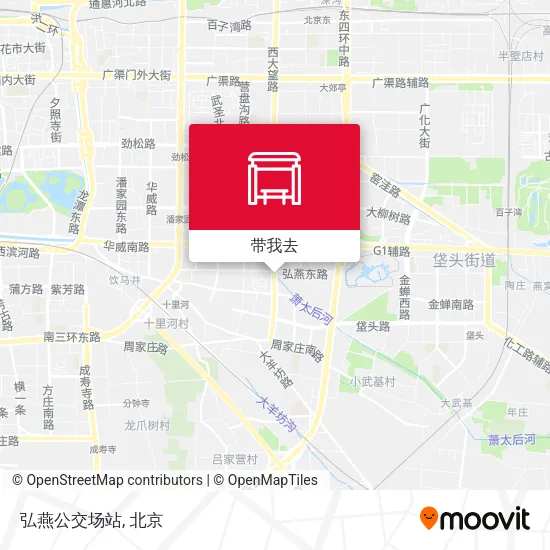 弘燕公交场站地图