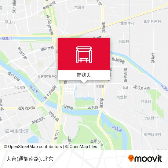 大台(通胡南路)地图