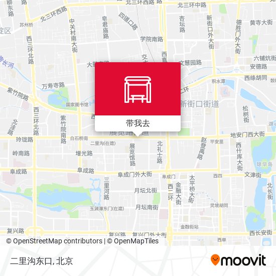 二里沟东口地图