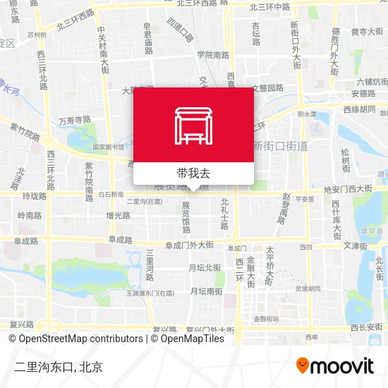 二里沟东口地图