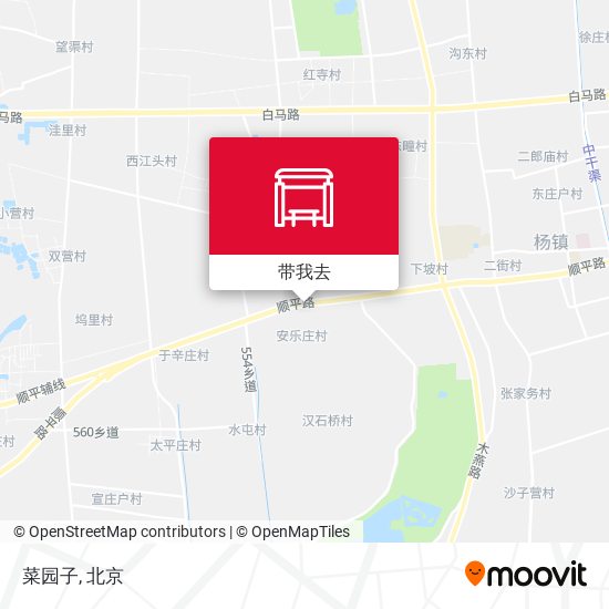 菜园子地图