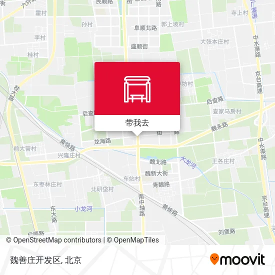 魏善庄开发区地图