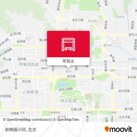 碧桐园小区地图