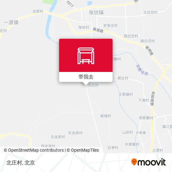 北庄村地图