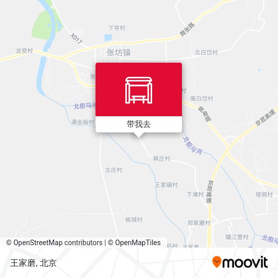 王家磨地图