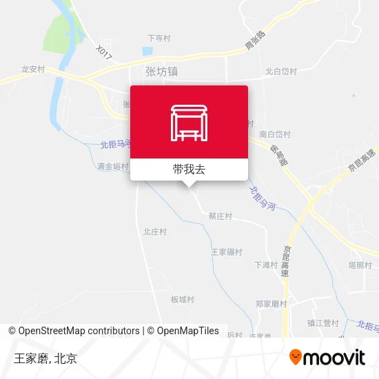 王家磨地图
