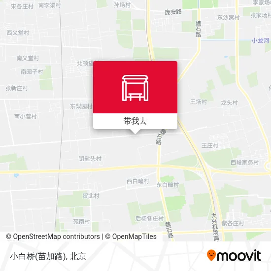 小白桥(苗加路)地图