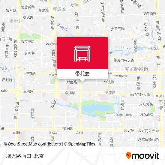 增光路西口地图
