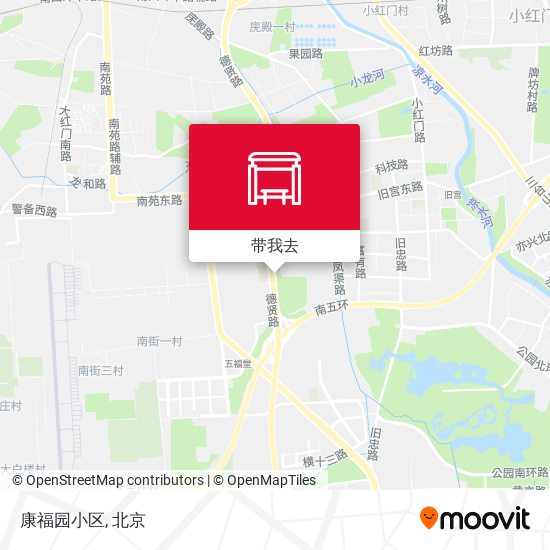 康福园小区地图