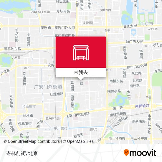 枣林前街地图