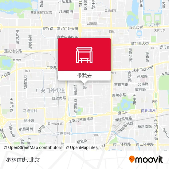 枣林前街地图