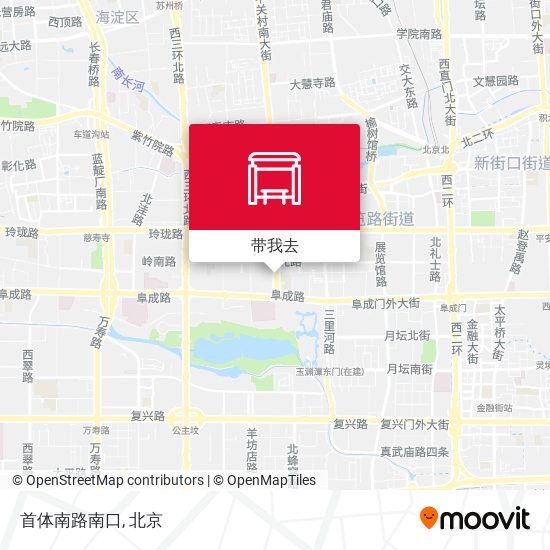 首体南路南口地图