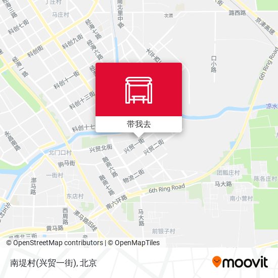 南堤村(兴贸一街)地图
