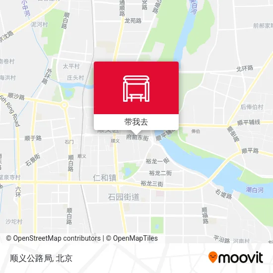 顺义公路局地图