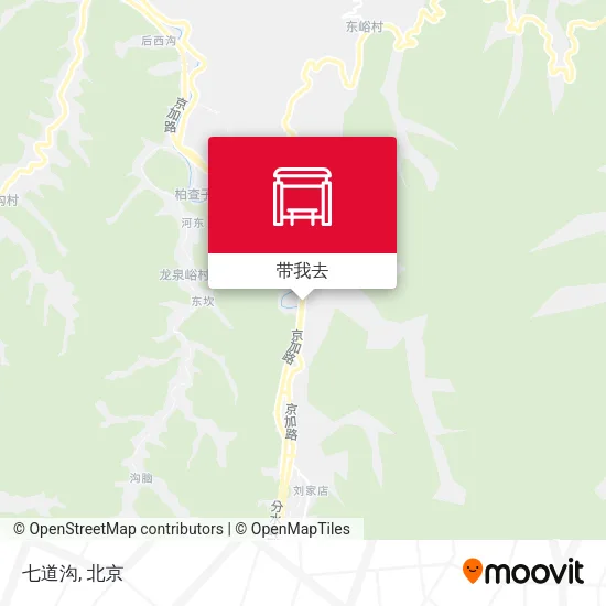 七道沟地图