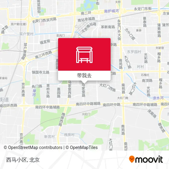 西马小区地图