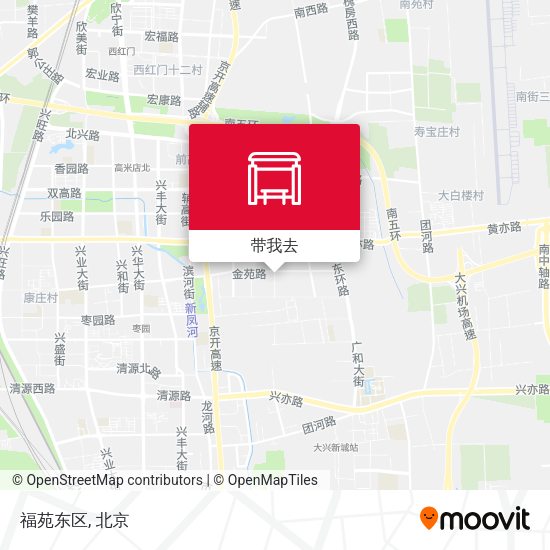 福苑东区地图