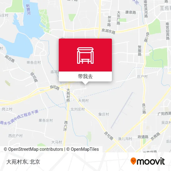 大苑村东地图