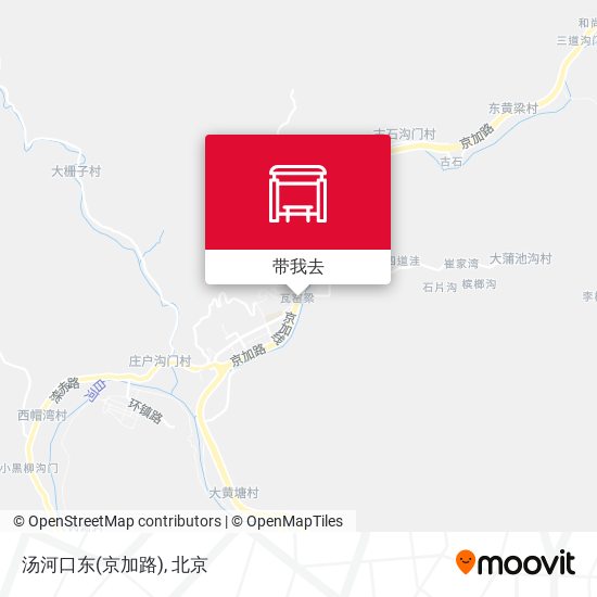 汤河口东(京加路)地图