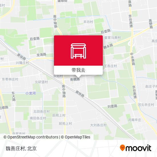 魏善庄村地图
