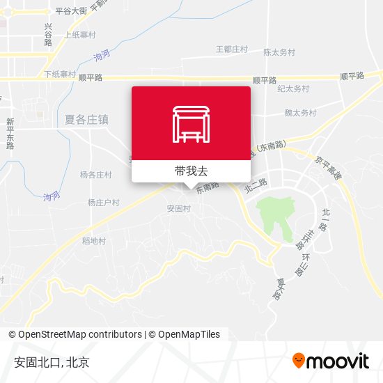 安固北口地图