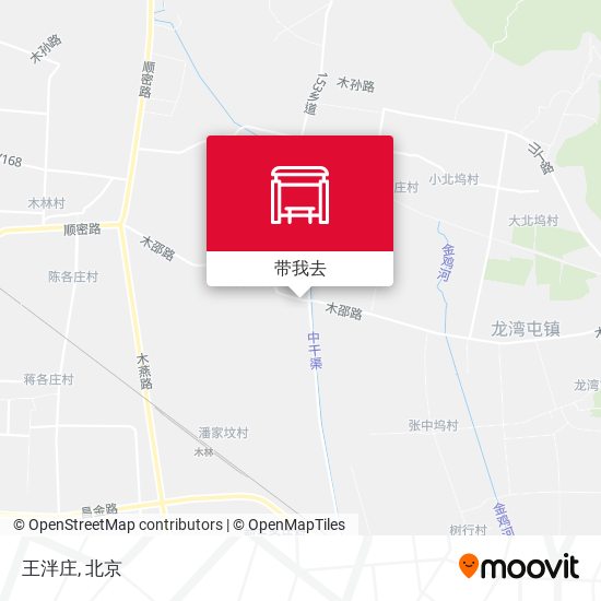 王泮庄地图