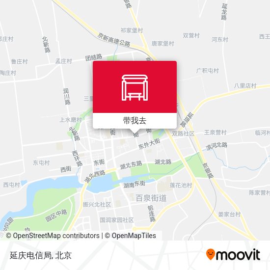 延庆电信局地图