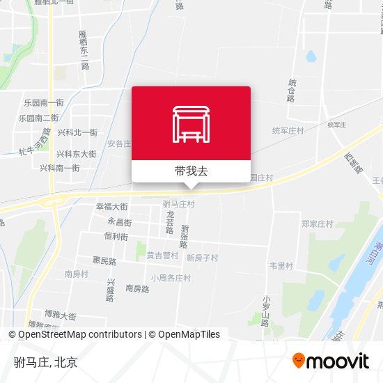 驸马庄地图