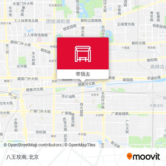 八王坟南地图