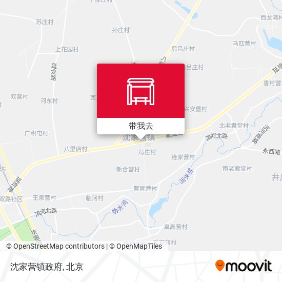 沈家营镇政府地图
