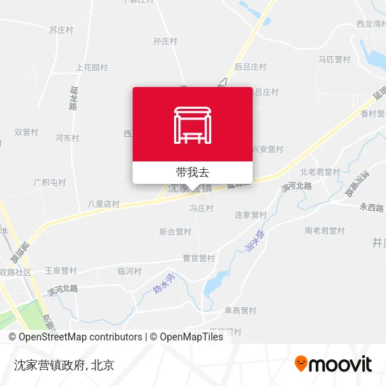 沈家营镇政府地图