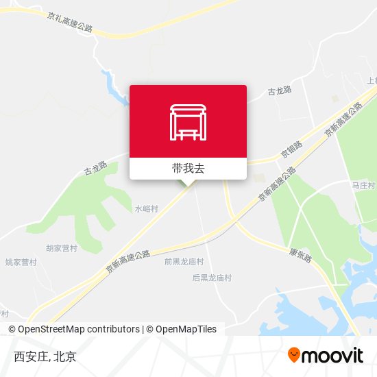 西安庄地图
