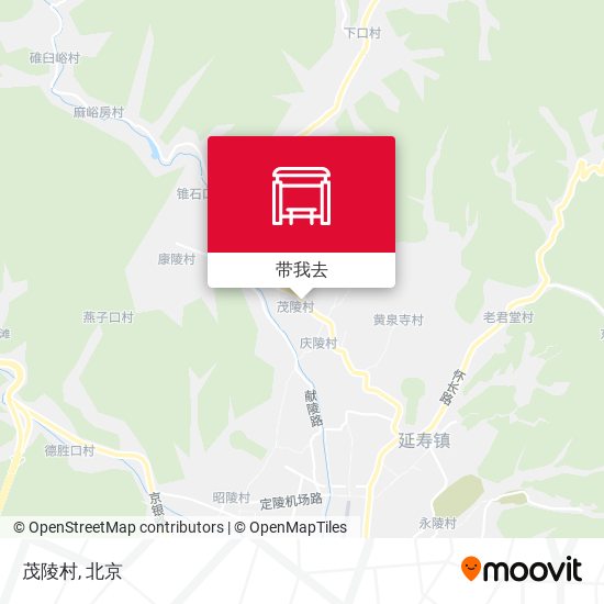 茂陵村地图