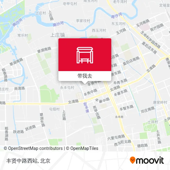 丰贤中路西站地图