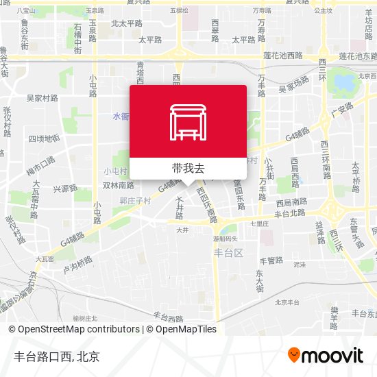 丰台路口西地图