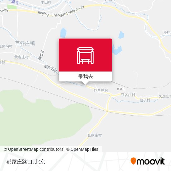 郝家庄路口地图