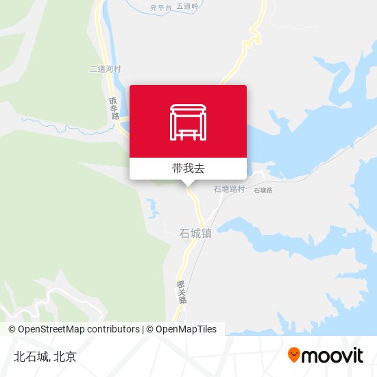 北石城地图