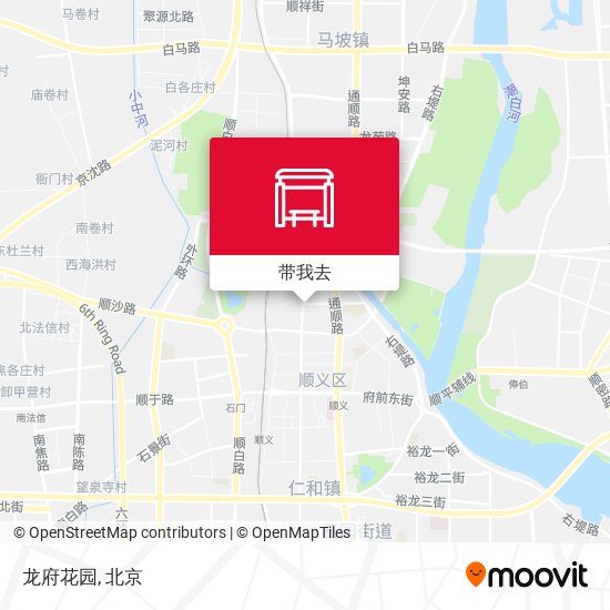 龙府花园地图