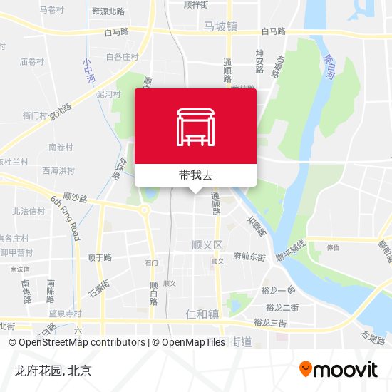 龙府花园地图