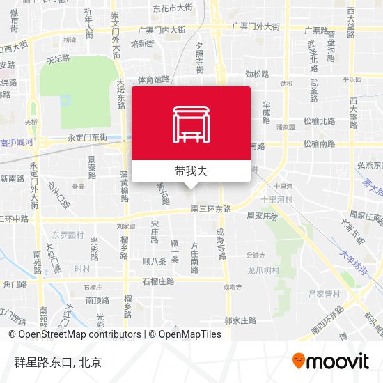群星路东口地图