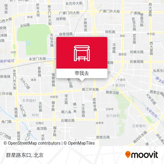 群星路东口地图