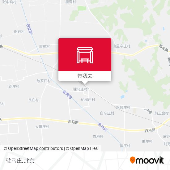 驻马庄地图
