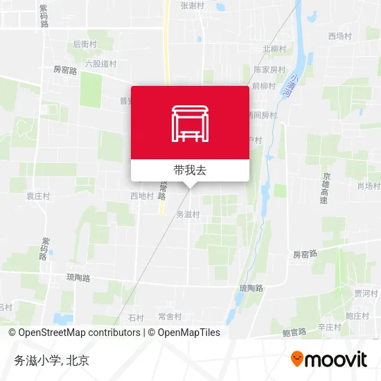 务滋小学地图