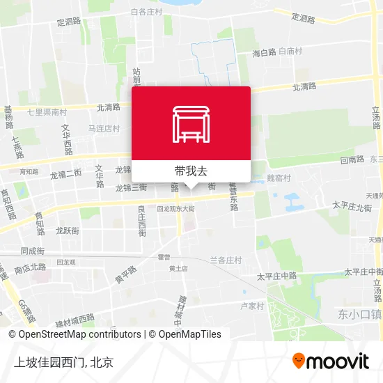 上坡佳园西门地图